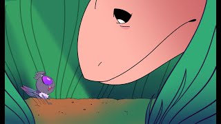 Veve hisses at The Mole Lizard -Animation SPEED DRAW