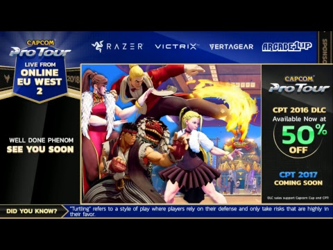 Capcom Pro Tour 2018 Online Ranking: EU West 2