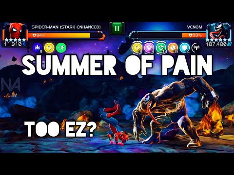 Summer of Pain Week 5 - Stark Enhanced Spider-Man Solos Venom