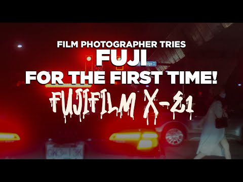 Film Photographer shoots Fuji for the 1st time! (it's Amazing) $200 Fujifilm X-E1 w/ Newer 35mm 1.4