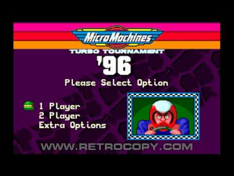 MicroMachines Turbo Tournament 96 Megadrive