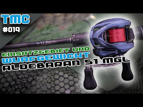 SHIMANO ALDEBARAN 51 MGL - Baitcaster Wurfgewicht und Einsatzgebiet | TackleTalkMitChris #019