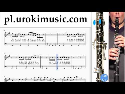 Nauka Gry Na Klarnecie Selena Gomez - Back To You Nuty Poradnik um-ih463