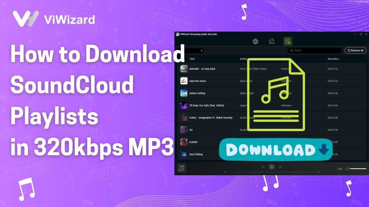 How to Download SoundCloud Playlists in 320kbps MP3