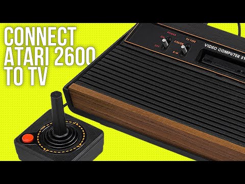 hook atari up to modern tv