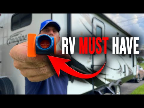 RV Low Point Drain Hack - A Cheap, Time Saving RV Maintenance Modification! #shorts