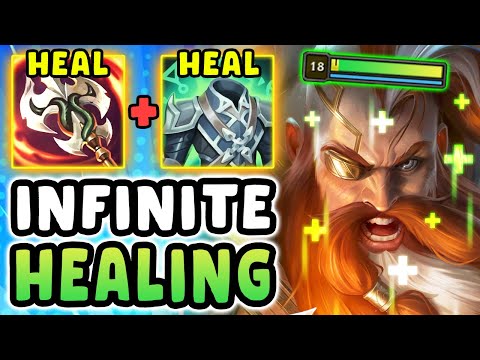 I USED THE FORBIDDEN LIFESTEAL OLAF BUILD (it's not fair)