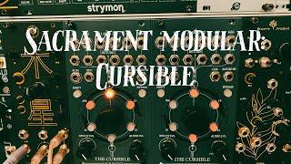 Video thumbnail for Geralds Gjear - Sacrament Modular Cursible by Gerald Fjord