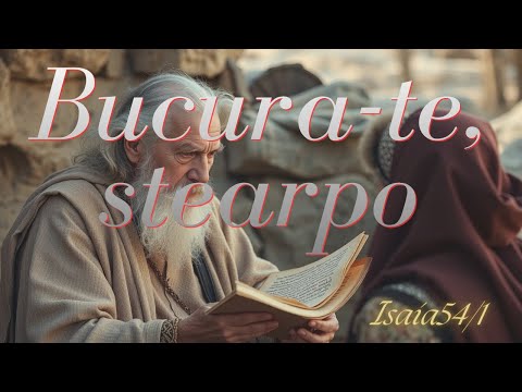 Isaia 54 partea 1| Fericirea care aşteaptă pe Israel