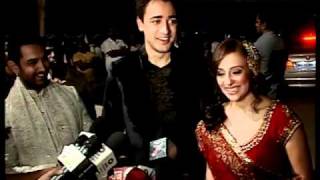 Imran Khan and Avantika Malik at their Mehndi & Sangeet Ceremony