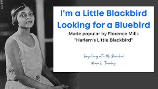 I&#39;m a Little Blackbird Looking for a Bluebird - Sing Along! W21 Tuesday