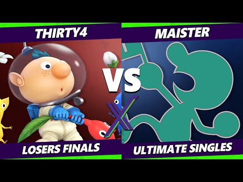 S@X 404 Online Losers Finals - Maister (Game & Watch) Vs. thirty4 (Olimar) Smash Ultimate - SSBU
