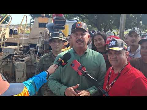 Inicio del Plan de Asfaltado Regional en el municipio Machiques de Perijá