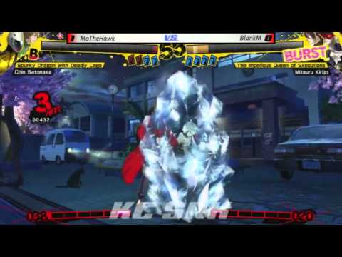 P4A Grand Finals: Mo the Hawk (Chie) vs. BlankM (Mitsuru)