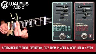 Video thumbnail for Walrus Audio Fundamental Series Drive and Reverb by Mike Hermans