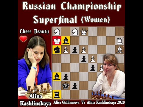 Brilliant Checkmate | Russian Championship Superfinal | Galliamova vs Kashlinskaya 2020