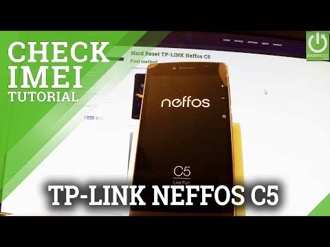 How to Check IMEI in TP-LINK Neffos C5 - IMEI Information