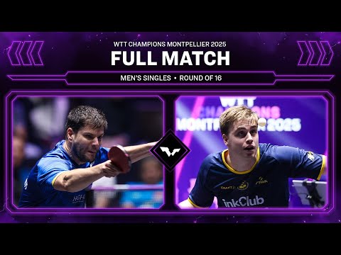 FULL MATCH | Dimitrij Ovtcharov vs Truls Moregard | MS R16 | #WTTMontpellier 2025
