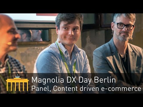 Content driven e-commerce: Technologies, solutions, challenges | DX Day Berlin, panel discussion