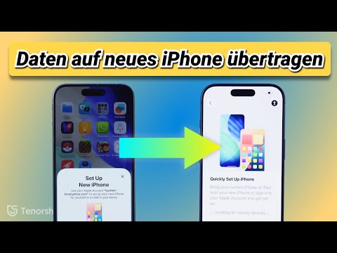 Daten von altem auf neues iPhone 17 übertragen - So geht's! [iOS 26]