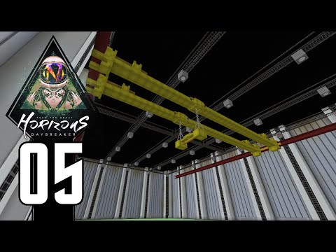 FTB Horizons Daybreaker - 05 - The Factory Floor w/ Crane!