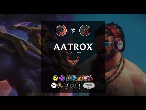 Aatrox Top vs Graves - KR Grandmaster Patch 12.6