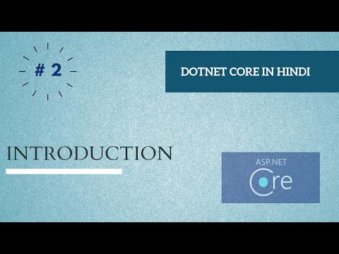 #2 Introduction ASPNET Core Tutorial For Beginners | Learn ASP.NET Core 3.1 Step By Step | .NET 5
