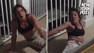 Zombie-like Woman Terrorizes Florida Apartment, Possibly High on Flakka Drug | New York Post video
