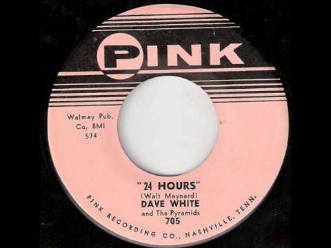 Dave White & The Pyramids - Write My Name / 24 Hours (Pink 705) 1960