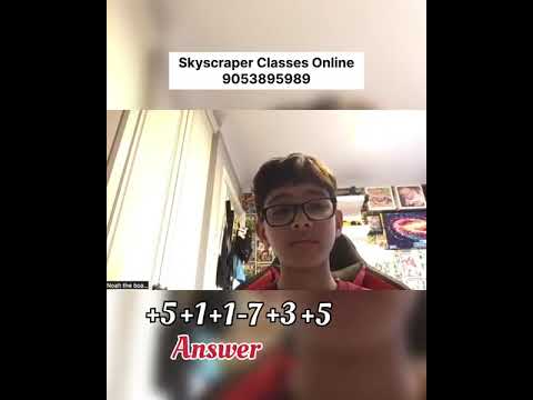 Online Abacus Performance video 2