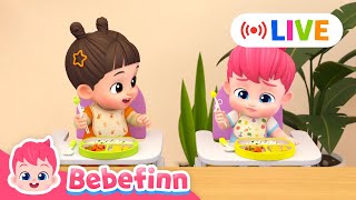 Download lagu 🔴LIVEㅣ@Bebefinn Top Songs for KidsㅣHealthy Habitsㅣ ⁨Nursery Rhyme  More mp3