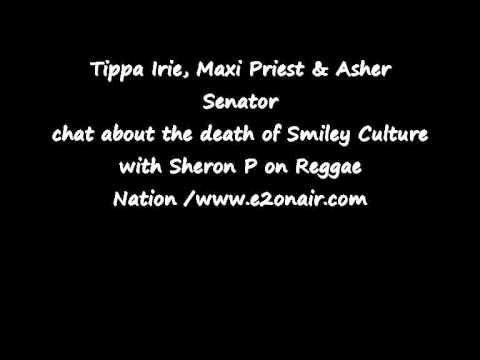 Tippa Irie, Maxi Priest & Asher Senator chat about Smiley Culture. 20/03/11