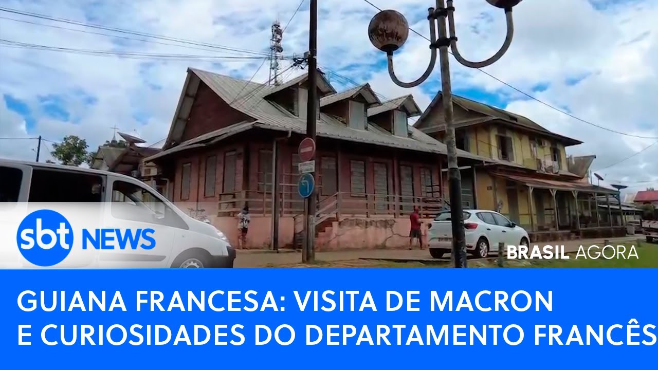 Mapa Mundi | Guiana Francesa visita de Macron e curiosidades do departamento francês