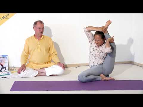Fuß-Kopf-Stellung im Sitzen - Yoga Asana Lexikon