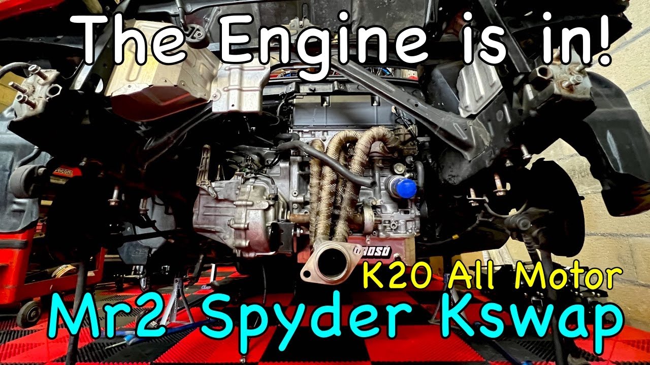 How to Kswap an Mr2 Spyder EP10: The Motor is going into the mr2 zzw30! Does the RRC manifold fit?
