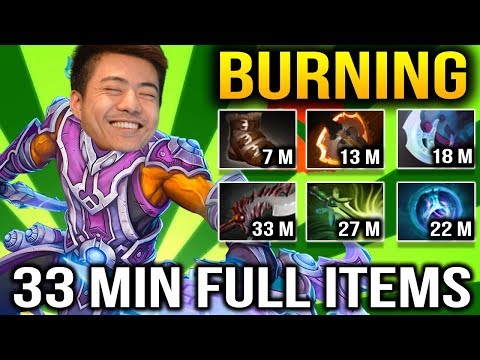 BurNIng 2 Anti-mage Games Legendary AM 33 Minutes 6 Slotted Dota 2