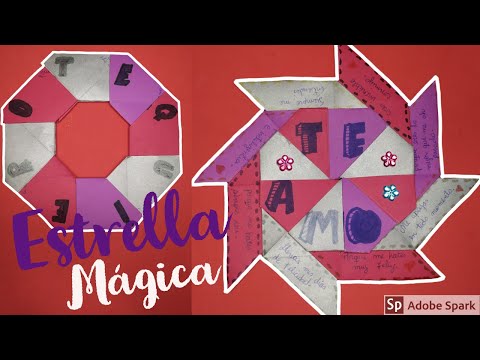DIY: Tarjeta Estrella Mágica (San Valentin) /Jenny Valencia