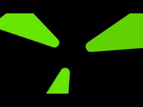 Club Visuals - Beams and Dots Green