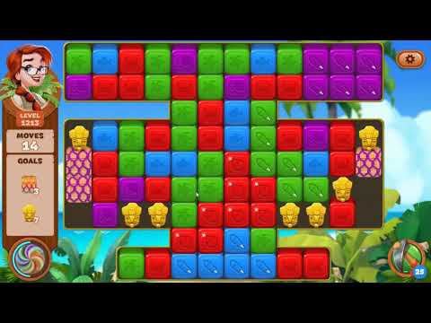 Lost Island Blast Adventure Level 1213 NO BOOSTERS - A S GAMING