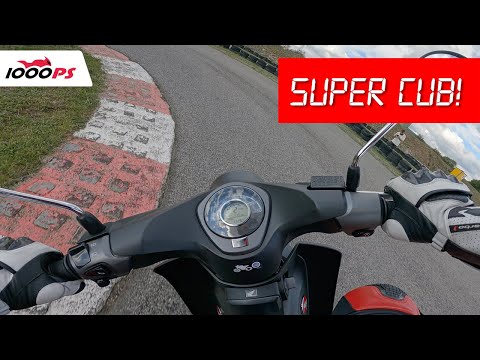 Nur Kult oder auch gut? Honda Super Cub Bestzeit auf der 1000PS Teststrecke
