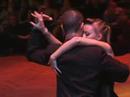  Andrea Misse  and  Javier Rodriguez  are  dancing  to  the  tango  "  Tigre Viejo  "