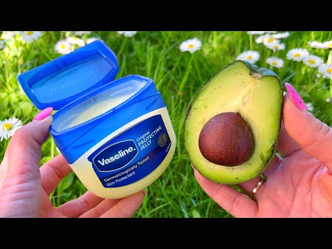 Mix Vaseline with avocado and you will be shocked! If only I had known about it earlier!