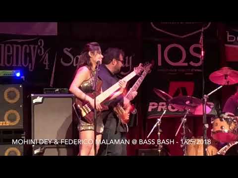 MOHINI DEY,  FEDERICO MALAMAN , PLINI AND MARCO MINNEMANN @ BASS BASH 1/25/2018