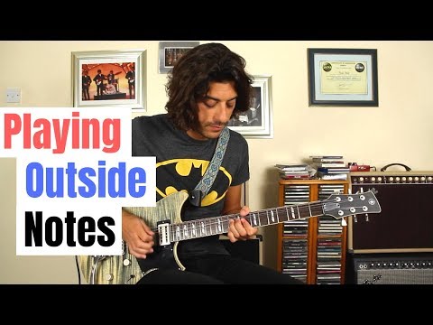 Outside Playing With The Pentatonic Scale