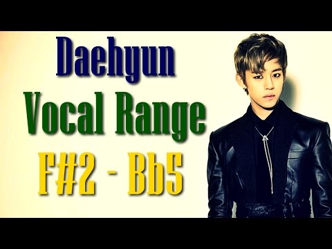 B.A.P's Jung Daehyun, Vocal Range: F#2 - C#6 (정대현 음역대)