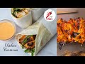 Chicken Shawarma in Air fryer with Garlic sauce | Easy Air fryer recipes | ASMR Cooking