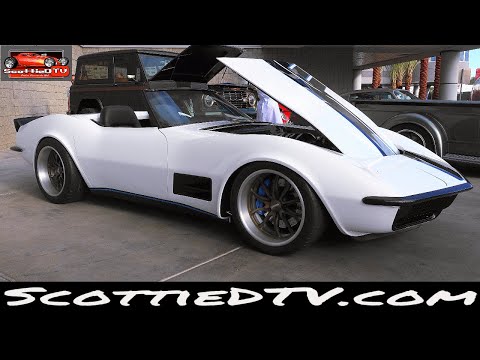 1972 Chevrolet Corvette Convertible Custom Vini's Hot Rod The SEMA Show 2017