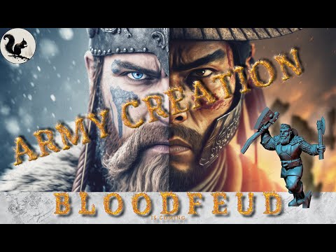BloodFeud Visual Rulebook - Army Creation