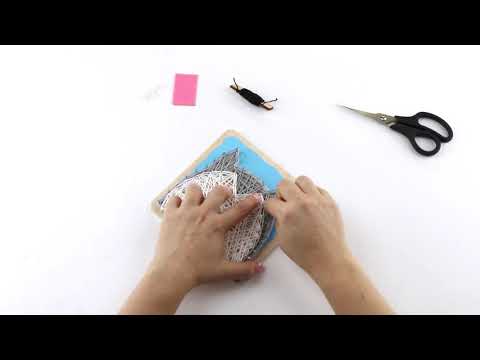 Миниатюра изображения товара Набор для творчества «изонить» Woody Цвик-арт Хаски / 02413