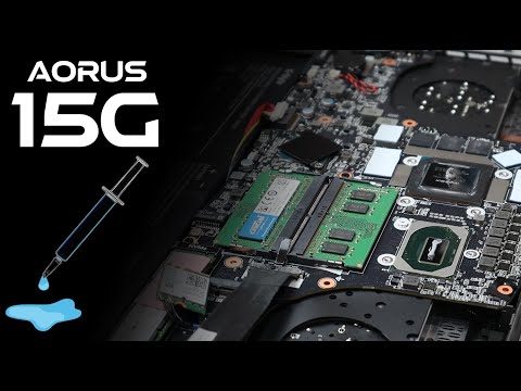 Aorus 15G Repaste!  Covers 17G and Newer Aero Laptops